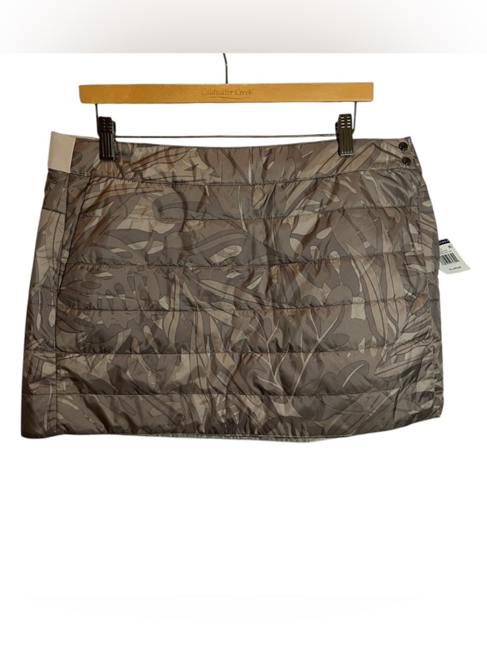 Ralph Lauren RLX Quilted Reversible Camo Wrap Skirt Size XL